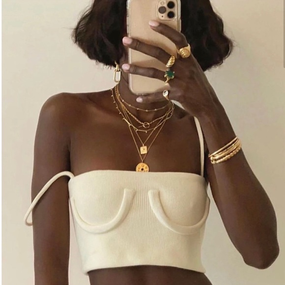 Vintage Jewelry - Jewelry bundle 18 KT gold chain necklace real pearl crowie shell